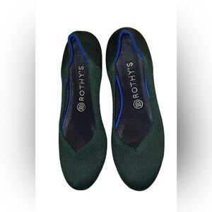 Rothy's Green and Blue Flats